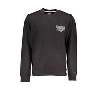 Tommy Hilfiger Black Cotton Men Sweater - S