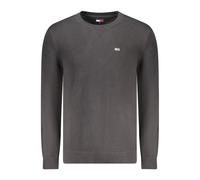 Tommy Hilfiger Black Cotton Men Sweater - XL