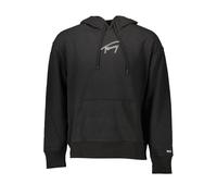 Tommy Hilfiger Black Cotton Men Sweater - XL