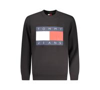 Tommy Hilfiger Black Cotton Men Sweatshirt - S