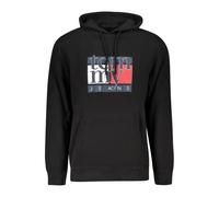 Tommy Hilfiger Black Cotton Men Sweatshirt - S