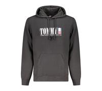 Tommy Hilfiger Black Cotton Men's Hoodie - XL