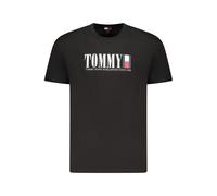 Tommy Hilfiger "Black Cotton Men's T-Shirt" - L