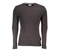 Tommy Hilfiger Black Cotton Men's T-Shirt - XL
