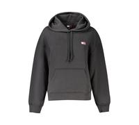 Tommy Hilfiger Black Cotton Women Sweatshirt - L