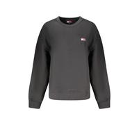 Tommy Hilfiger Black Cotton Women Sweatshirt - M