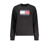 Tommy Hilfiger Black Cotton Women Sweatshirt - S