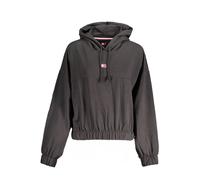 Tommy Hilfiger Black Cotton Women Sweatshirt - XL