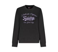 Tommy Hilfiger Black Cotton Women Sweatshirt - XS