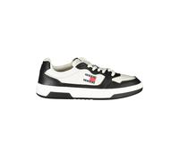 Tommy Hilfiger Black Leather Men Sneaker - EU42/US9