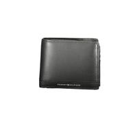 Tommy Hilfiger Black Leather Men Wallet