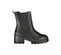 Tommy Hilfiger Black Leather Women's Boot - EU39/US9
