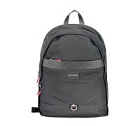 Tommy Hilfiger Black Polyester Men Backpack