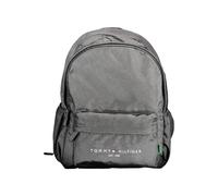 Tommy Hilfiger Black Polyester Men Backpack