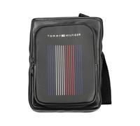 Tommy Hilfiger Black Polyurethane Men Shoulder Bag