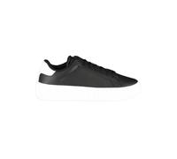 Tommy Hilfiger Black Polyurethane Men Sneaker - EU44/US11