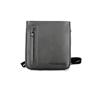 Tommy Hilfiger Black Polyurethane Men's Shoulder Bag