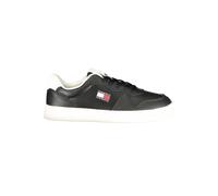 Tommy Hilfiger Black Polyurethane Women Sneaker - EU39/US9