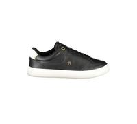 Tommy Hilfiger Black Polyurethane Women Sneaker - EU40/US10
