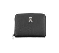 Tommy Hilfiger Black Polyurethane Women Wallet