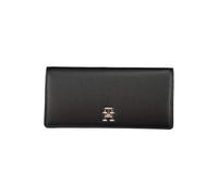 Tommy Hilfiger Black Polyurethane Women Wallet