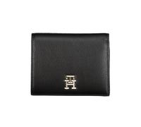 Tommy Hilfiger Black Polyurethane Women Wallet