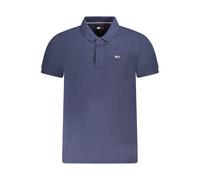 Tommy Hilfiger Blu Cotton Men Polo Shirt - M