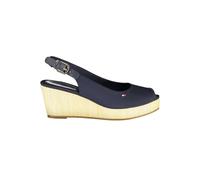Tommy Hilfiger Blu Polyurethane Women Sandal - EU39/US9