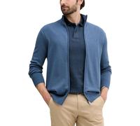 Tommy Hilfiger Blue Cotton Cardigan - IT44 | S