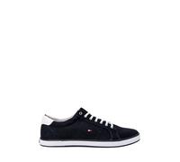 Tommy Hilfiger Blue Cotton Low Top Sneakers - EU41/US8