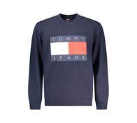 Tommy Hilfiger Blue Cotton Men Sweatshirt - M