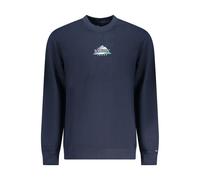 Tommy Hilfiger Blue Cotton Men Sweatshirt - S