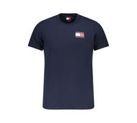Tommy Hilfiger Blue Cotton Men T-Shirt - L