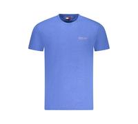 Tommy Hilfiger Blue Cotton Men T-Shirt - M