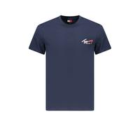 Tommy Hilfiger Blue Cotton Men T-Shirt - XL