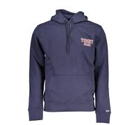 Tommy Hilfiger Blue Cotton Men's Hoodie - L