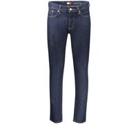 Tommy Hilfiger Blue Cotton Men's Slim Tapered Jeans - W31 | L32