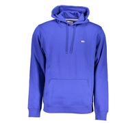 Tommy Hilfiger Blue Cotton Men's Sweatshirt Hoodie - XL