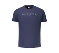 Tommy Hilfiger Blue Cotton Men's T-Shirt - M