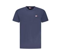 Tommy Hilfiger Blue Cotton Men's T-Shirt - S