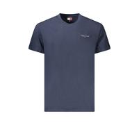 Tommy Hilfiger Blue Cotton Men's T-Shirt - S