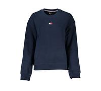 Tommy Hilfiger Blue Cotton Women Sweatshirt - XS