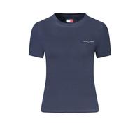Tommy Hilfiger Blue Cotton Women T-Shirt - M