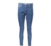 Tommy Hilfiger Blue Cotton Women's Skinny Jean - W28 | L30