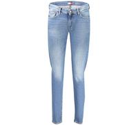 Tommy Hilfiger Blue Cotton Women's Slim Jeans - W29 | L32