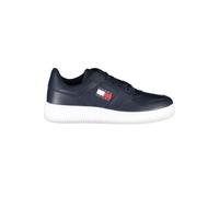 Tommy Hilfiger Blue Leather Men Sneaker - EU40/US7