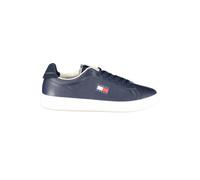 Tommy Hilfiger Blue Leather Men Sneaker - EU40/US7
