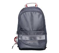 Tommy Hilfiger Blue Polyester Men Backpack