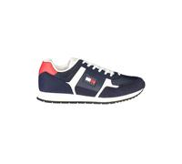 Tommy Hilfiger Blue Polyurethane Men Sneaker - EU43/US10