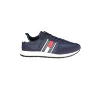Tommy Hilfiger Blue Polyurethane Men Sneaker - EU45/US12